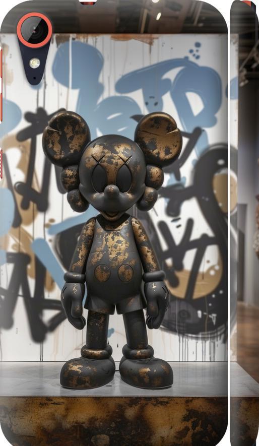 Чехол на HTC Desire 830 Bronze kaws v2 (6098m-785-42517)