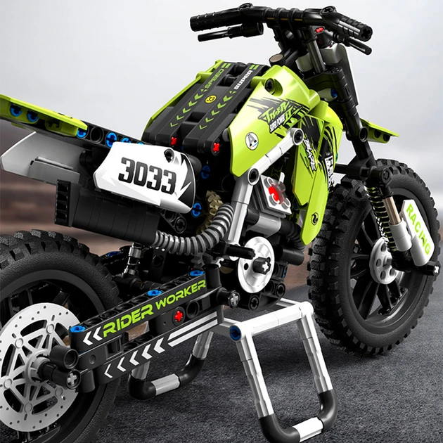 Конструктор горный мотоцикл Kawasaki 476 дет. (КЛ011) - фото 9 Конструктор горный мотоцикл Kawasaki 476 дет. (КЛ011) - фото 9