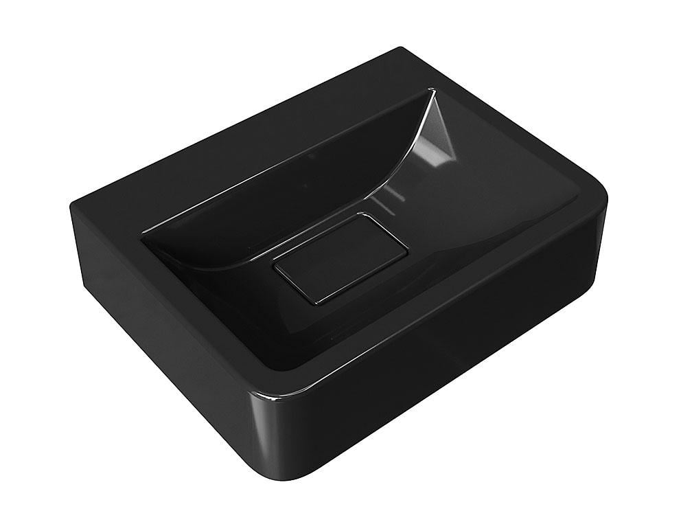 Умивальник підвісний Status Asti 45 см Black (736) - фото 9