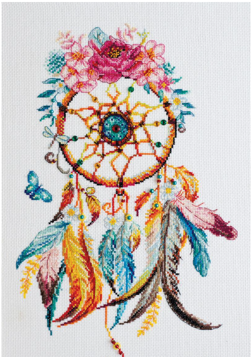 Набор для вышивания крестиком Абрис Арт Поймай весну! (AH-048)