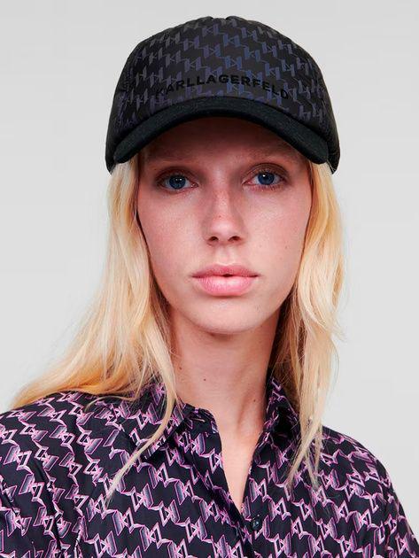 Кепка женская Karl Lagerfeld K/MONOGRAM REFL CAP 226W3401-987 One Size Черный - фото 3