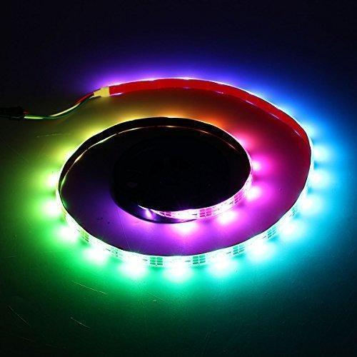 Світлодіодна стрічка адресна RGB 5050 5V 30 світлодіодів Чорний (28185) - фото 2 Світлодіодна стрічка адресна RGB 5050 5V 30 світлодіодів Чорний (28185) - фото 2