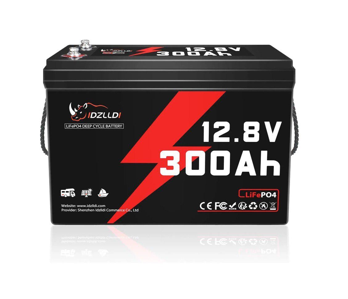 Аккумулятор LiFePO4 IDZLLDI 12,8 В 300 А/ч для инвертора/ИБП и солнечной электростанции