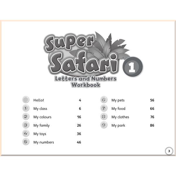 Книга Herbert Puchta/Gunter Gerngross "Super Safari 1 Letters and Numbers Workbook" (ISBN:9781316628164) - фото 2