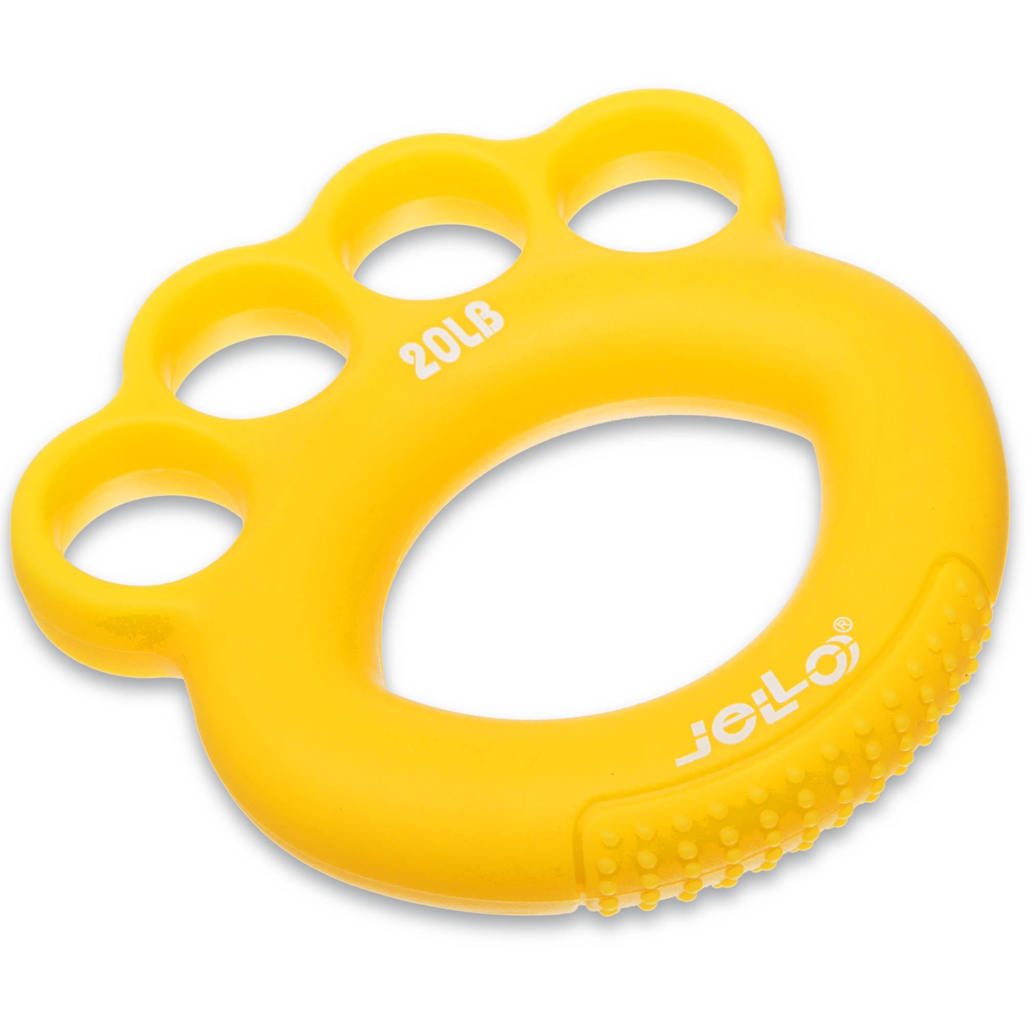 Еспандер кистьовий силіконовий Zelart JELLO FI-1782 навантаження 4,5-30кг жовтий (DR005858) - фото 1 Еспандер кистьовий силіконовий Zelart JELLO FI-1782 навантаження 4,5-30кг жовтий (DR005858) - фото 1