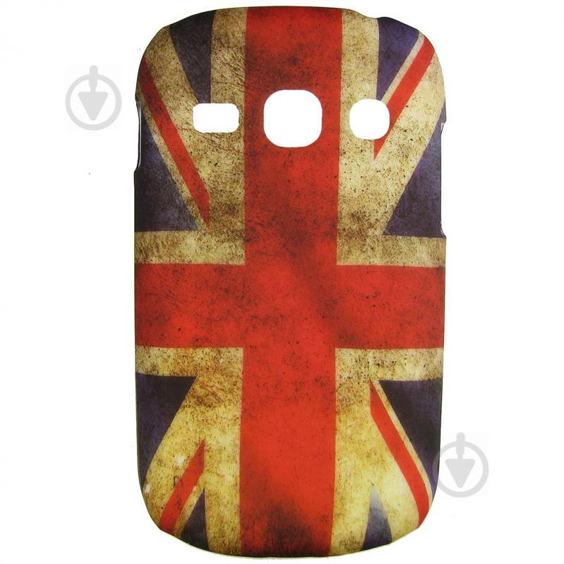 Чехол с рисунком Printed Plastic для Samsung s6810 / s6812 Galaxy Fame Флаг Великобритании (hub_aElZ37925)