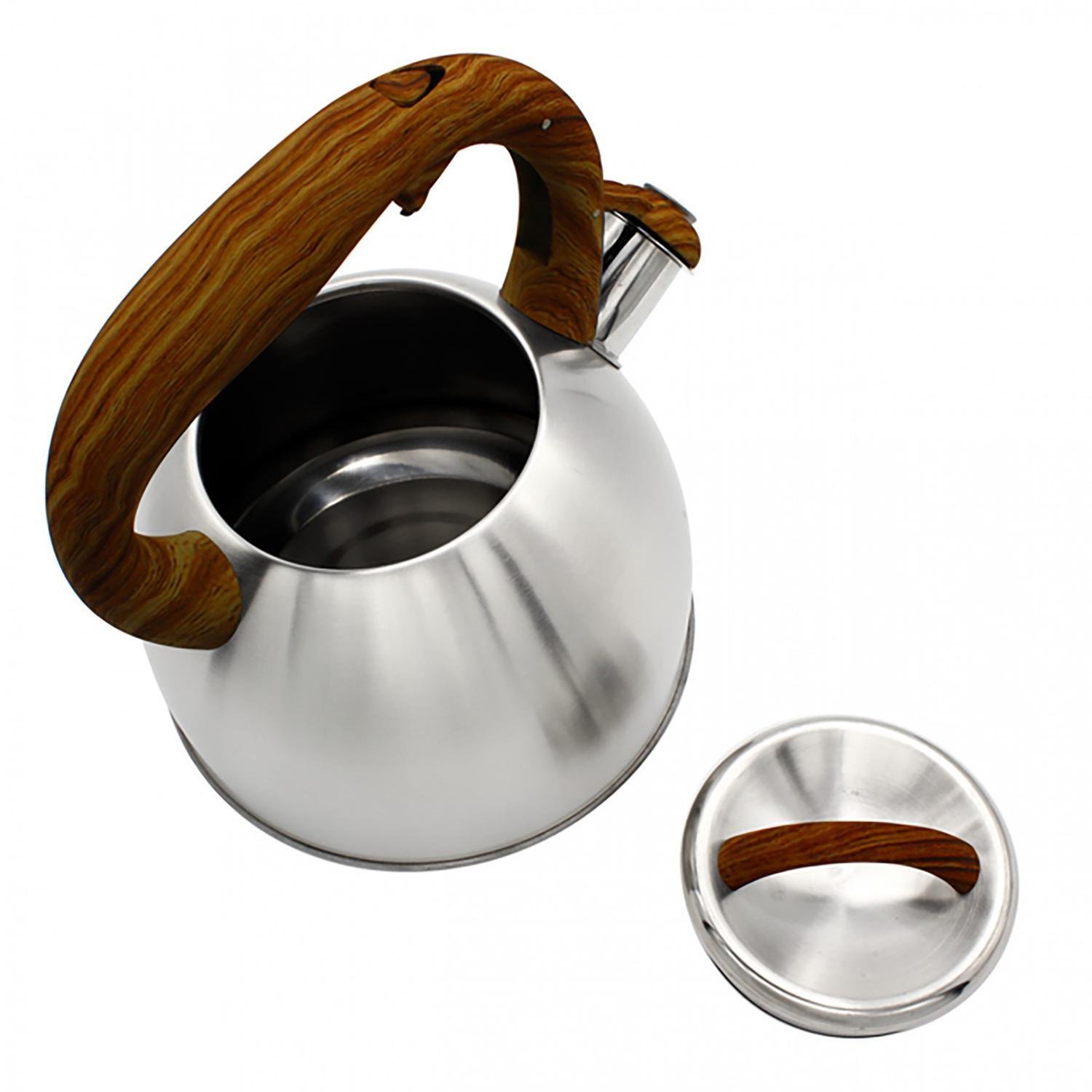 Чайник со свистком и крышкой ZAUBERG ZB-K2.5L из нержавеющей стали 2,5 л (87701) - фото 3 Чайник со свистком и крышкой ZAUBERG ZB-K2.5L из нержавеющей стали 2,5 л (87701) - фото 3