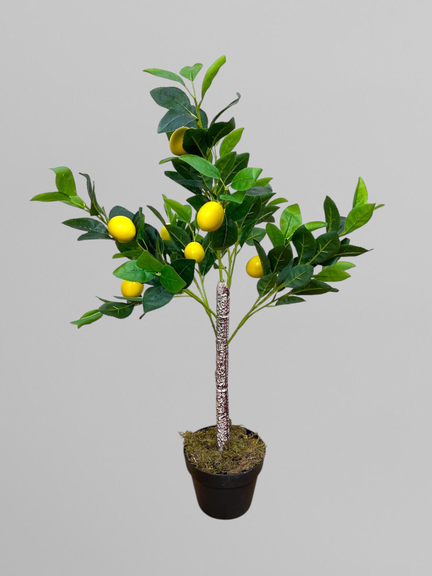 Искусственное лимонное дерево 70 см Желтый (Д04001)