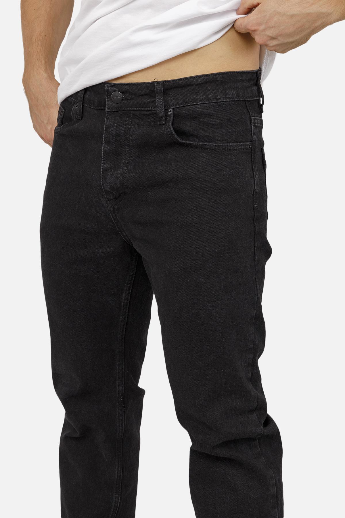 Джинсы мужские regular р. 50 Черный (SKT001015742) - фото 3