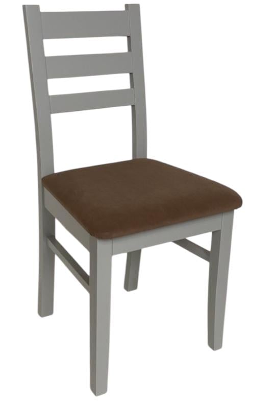 Стул обеденный Скиф ЖУР-1 деревянный Серый/Стим-45 (25763213)