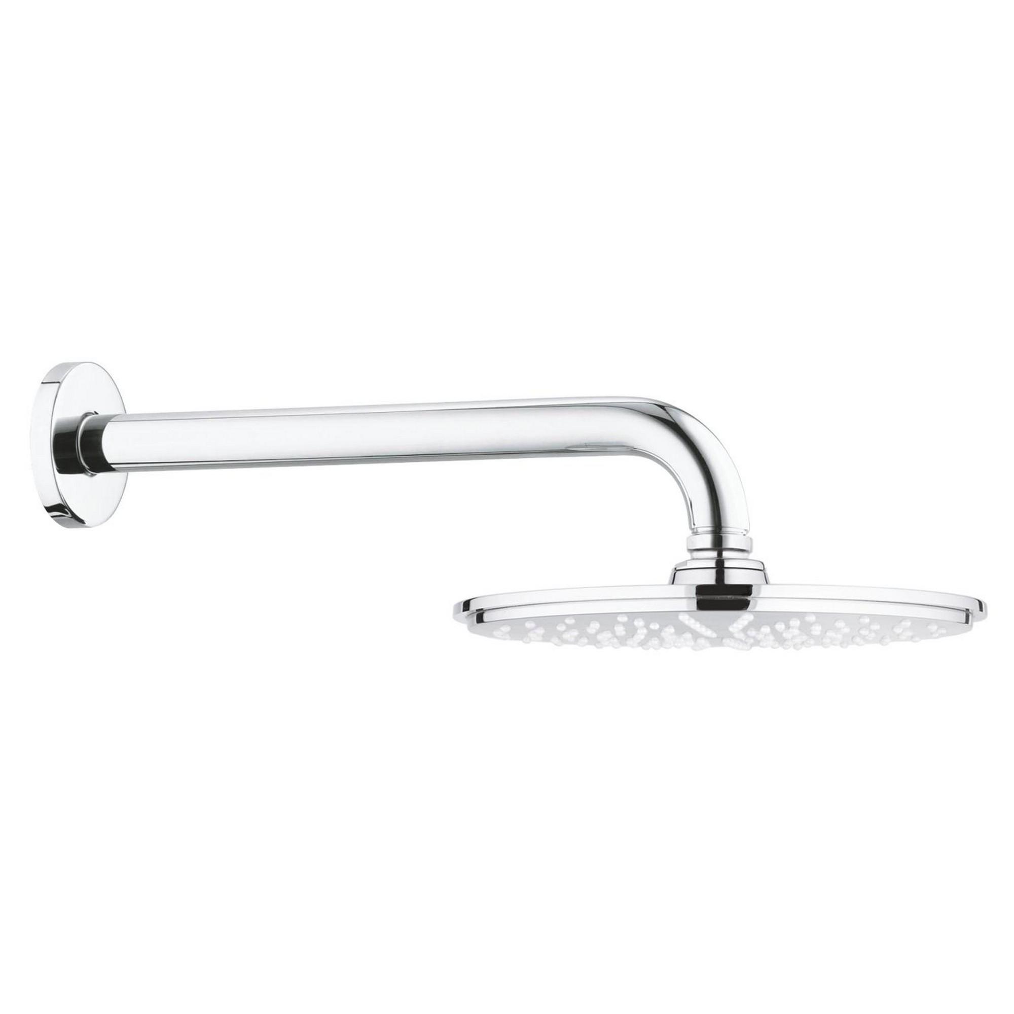 Кронштейн настінний Grohe Rainshower 28576000 286 мм для верхнього душу Хром (111579) - фото 3