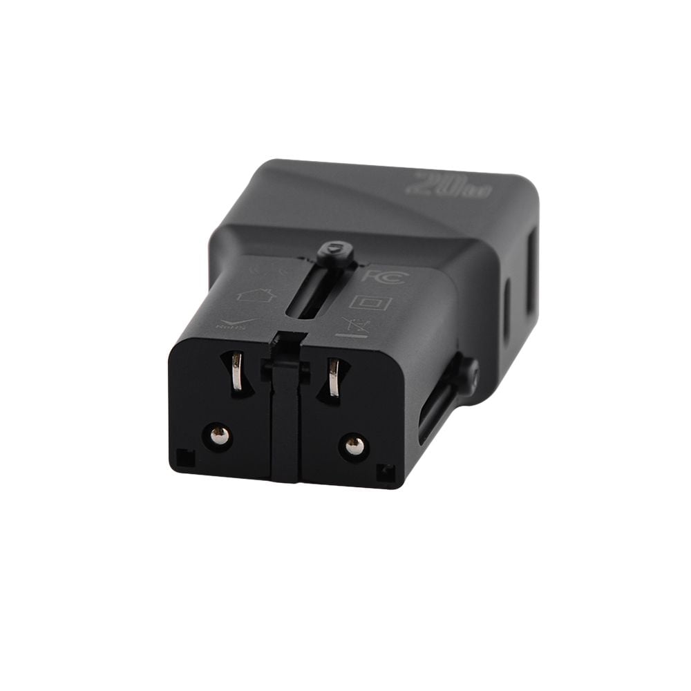 Зарядний пристрій Travel Adapter Yesido MC17 Type-C 20 W UK/EU/US/AUS Black - фото 4