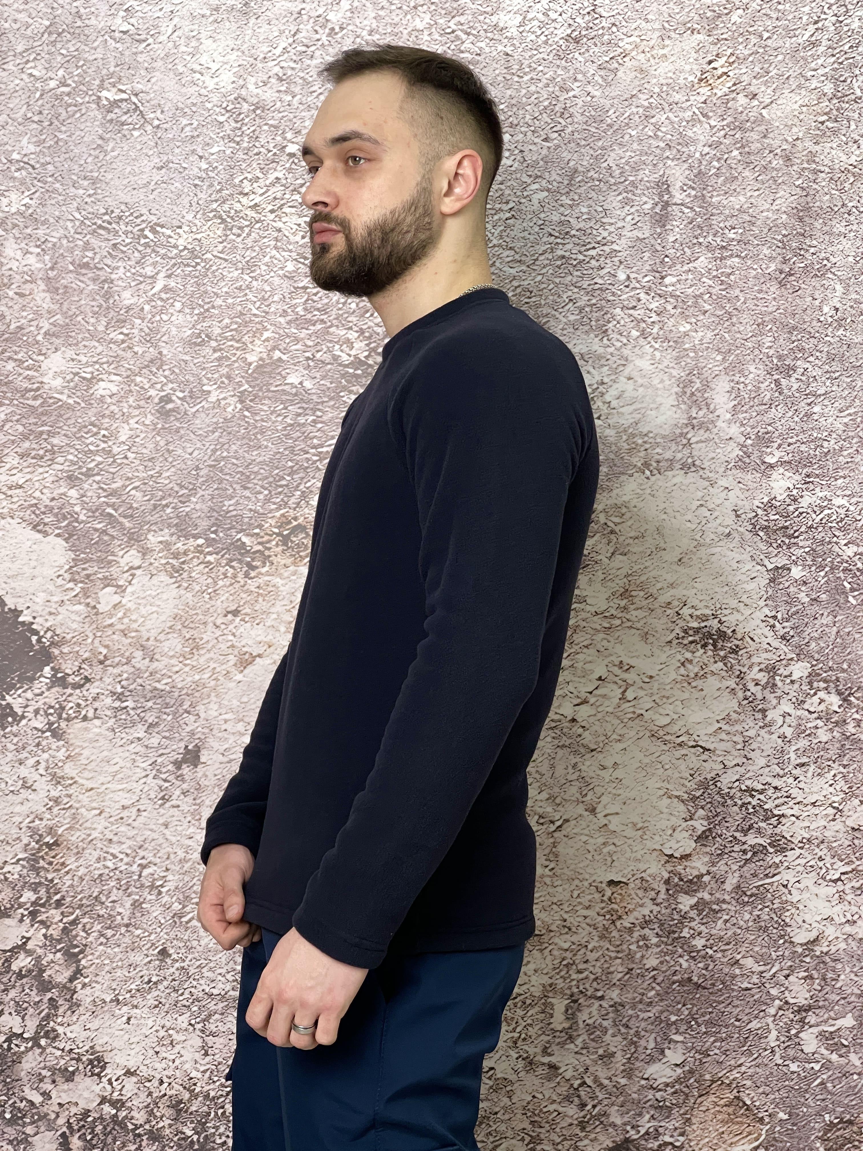 Світшот чоловічий флісовий Intruder сині (1589543697/L) - фото 6 Світшот чоловічий флісовий Intruder сині (1589543697/L) - фото 6