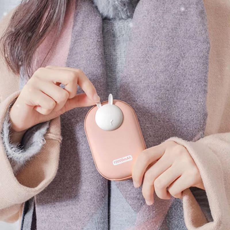 Повербанк GXZ-N705 2in1 с обогревателем для рук 10000 mAh Pink/Rabbit (00000074378_2) - фото 6 Повербанк GXZ-N705 2in1 с обогревателем для рук 10000 mAh Pink/Rabbit (00000074378_2) - фото 6