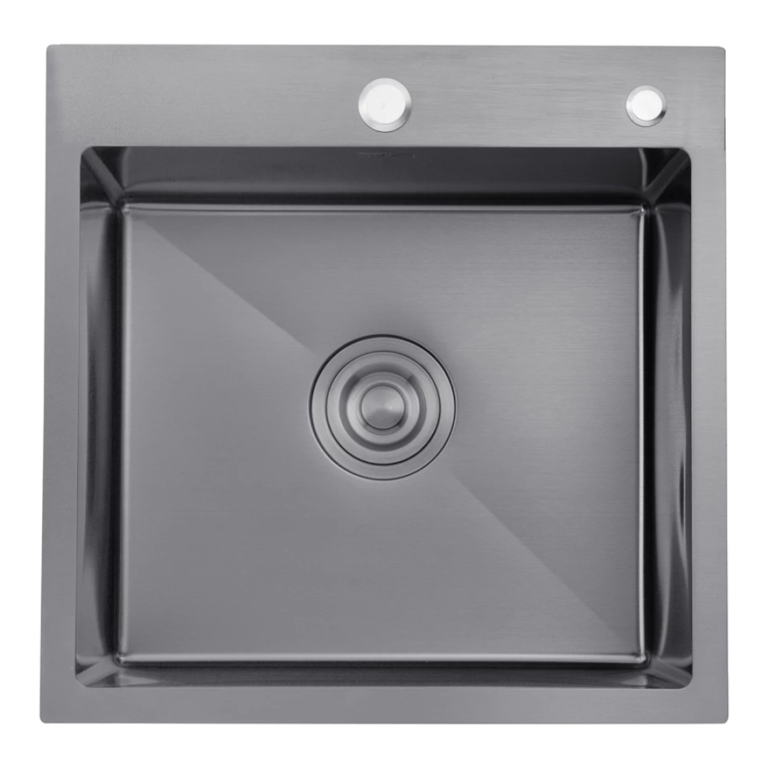 Мийка для кухні Kroner KRP Schwarze 5050HM PVD 3/1 мм з нержавіючої сталі (CV022793) - фото 1