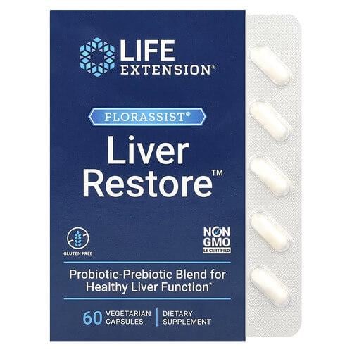 Поддержка печени и желчного Life Extension Liver Restore 60 капс. (LEX-24026)