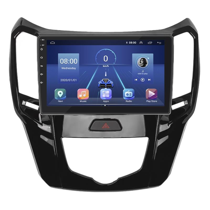 Штатная магнитола Lesko для Great Wall Hover M4 2012-2017 экран 10" 2/32Gb Wi-Fi GPS Base