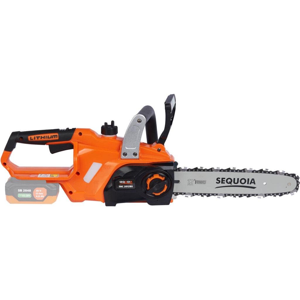 Електропила акумуляторна SEQUOIA SBC2012BS Li-ion 20В шина 30 см ланцюг 3/8 безщіткова без акумулятора (5b391cc3) - фото 4