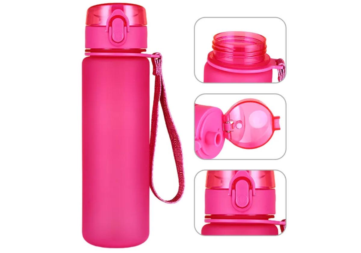 Бутылка для воды EasyFit AquaFlow 800 мл Розовый (EF-7004-P) - фото 3