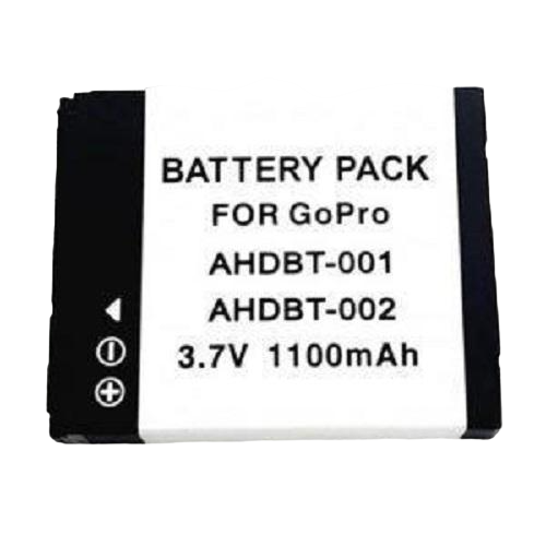 Акумулятор AHDBT-001 AHDBT-002 для GoPro Hero 2 HD Hero аналог на 1100 ma