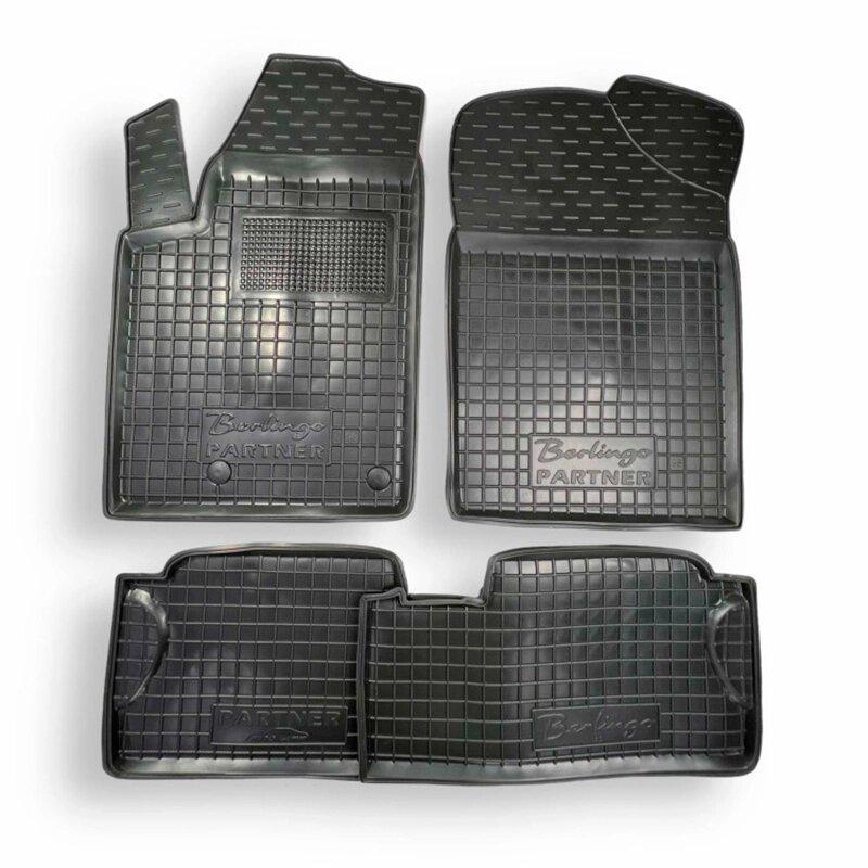Килимки в салон Avto-Gumm Peugeot Partner I 96-09 Чорний (11676) Килимки в салон Avto-Gumm Peugeot Partner I 96-09 Чорний (11676)