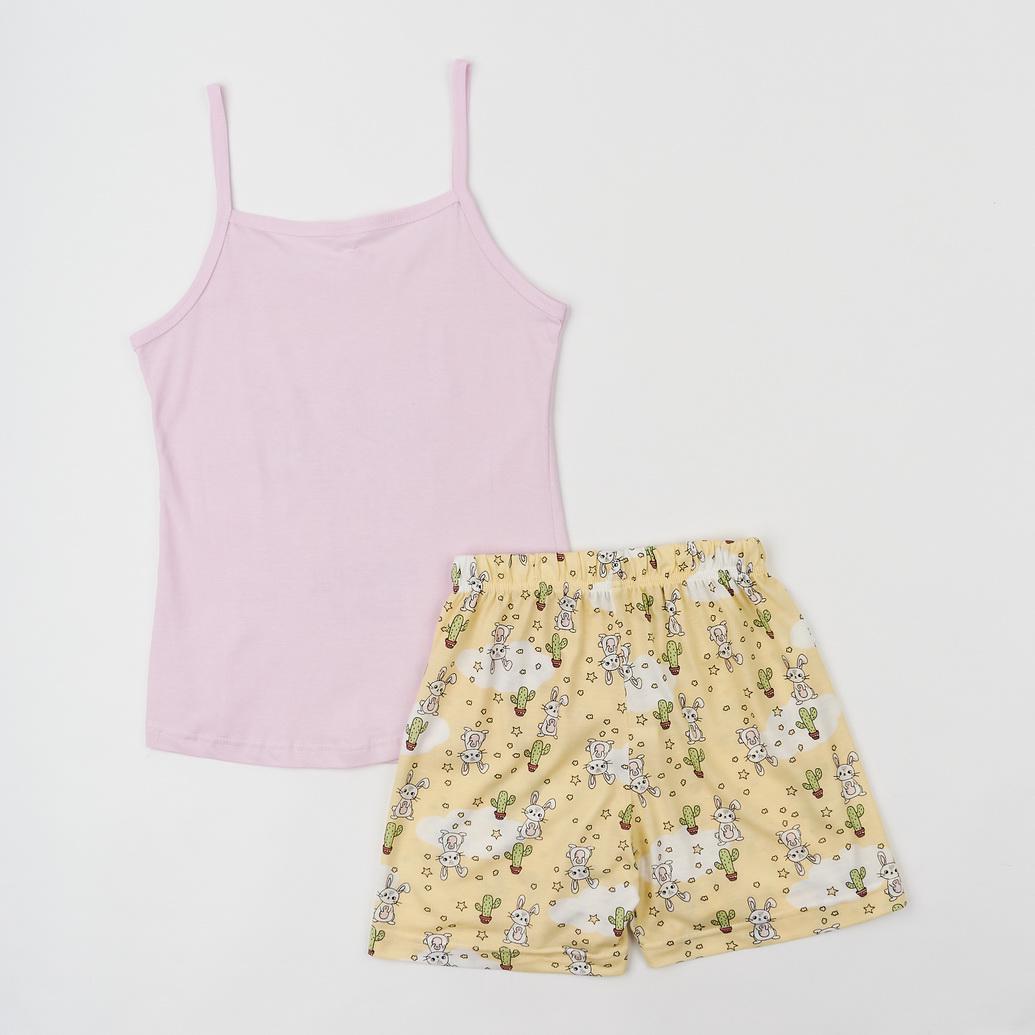 Пижама Boyraz 13519х37 майка/шорты L Розовый (177594) - фото 4 Пижама Boyraz 13519х37 майка/шорты L Розовый (177594) - фото 4