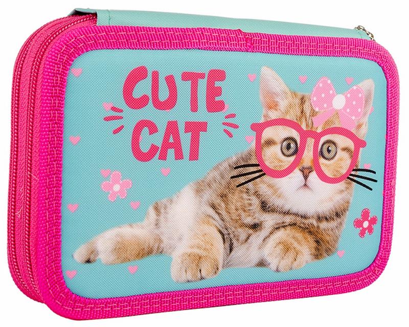 Пенал шкільний Smart 532791 Cute Cat