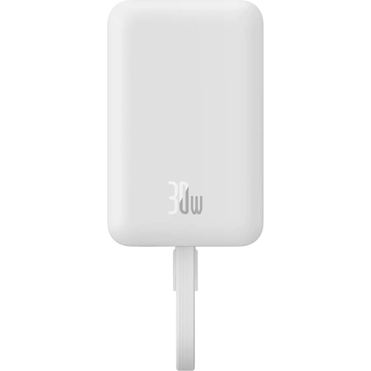 Портативная батарея BASEUS Magnetic Mini Type-C Edition P1002210B223-00 10000mAh 30W White