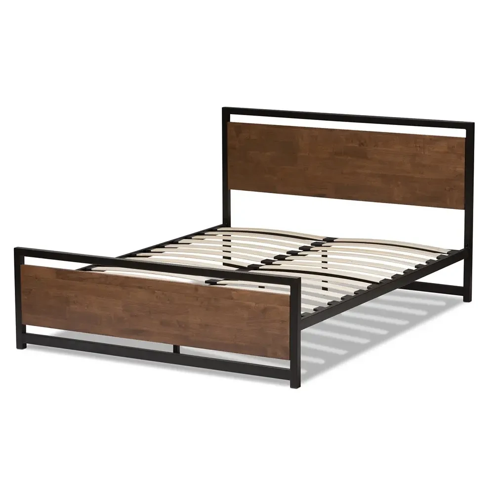 Кровать Loft NS-775 с деревянным изголовьем (3075773228)