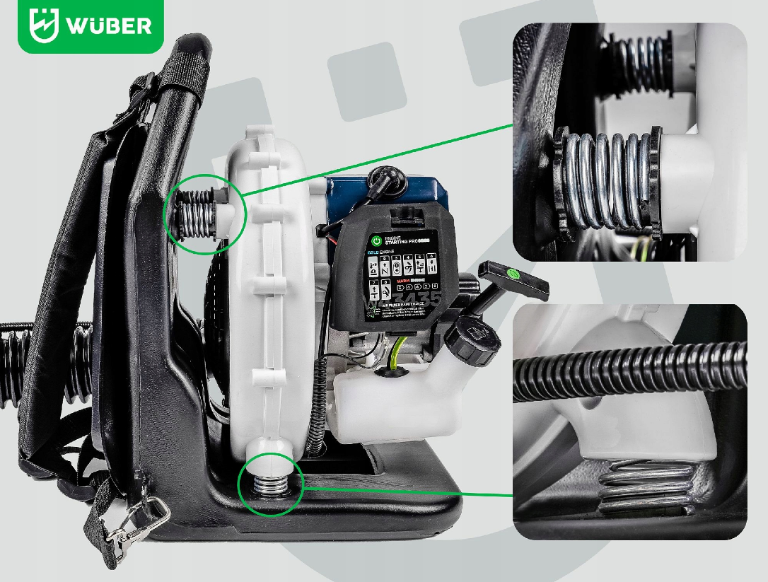 Повітродувка бензинова Wuber 1,7 к.с. - фото 10