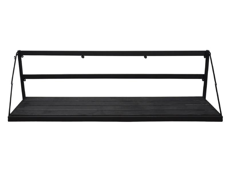 Скамейка со спинкой Kompred OL714/1 подвесная настенная 2000х500х500 мм на шарнирах/сиденье брус 90x40 мм Черный Скамейка со спинкой Kompred OL714/1 подвесная настенная 2000х500х500 мм на шарнирах/сиденье брус 90x40 мм Черный