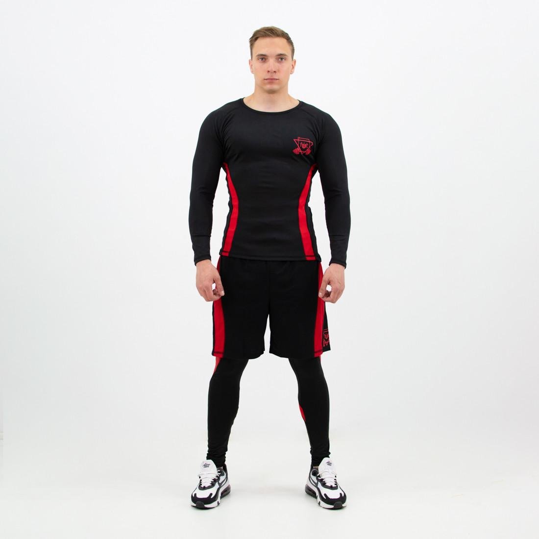 Комплект спортивний чоловічий FitU Rush Red 3.0 XL (4KRR30XL)