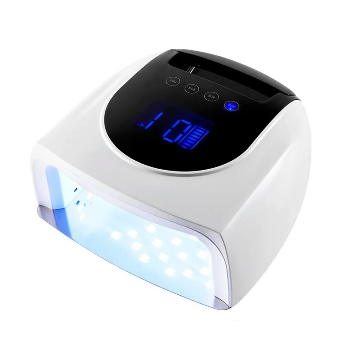 Настільна лампа бездротова UV/LED X30 для сушіння гель-лаку 96 Вт з вбудованим акумулятором 19200 mAh