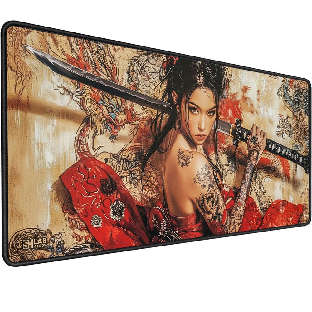Игровая поверхность SHLab Geisha with Tattoos and Sword 01 SHM-1160 70х30 см (41507)