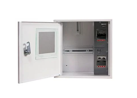 Корпус под 1-ф счетчик E.NEXT e.mbox.stand.n.f1.04.ze 4 модуля навесной с замком металлический 245х260х105 мм (s0100063)