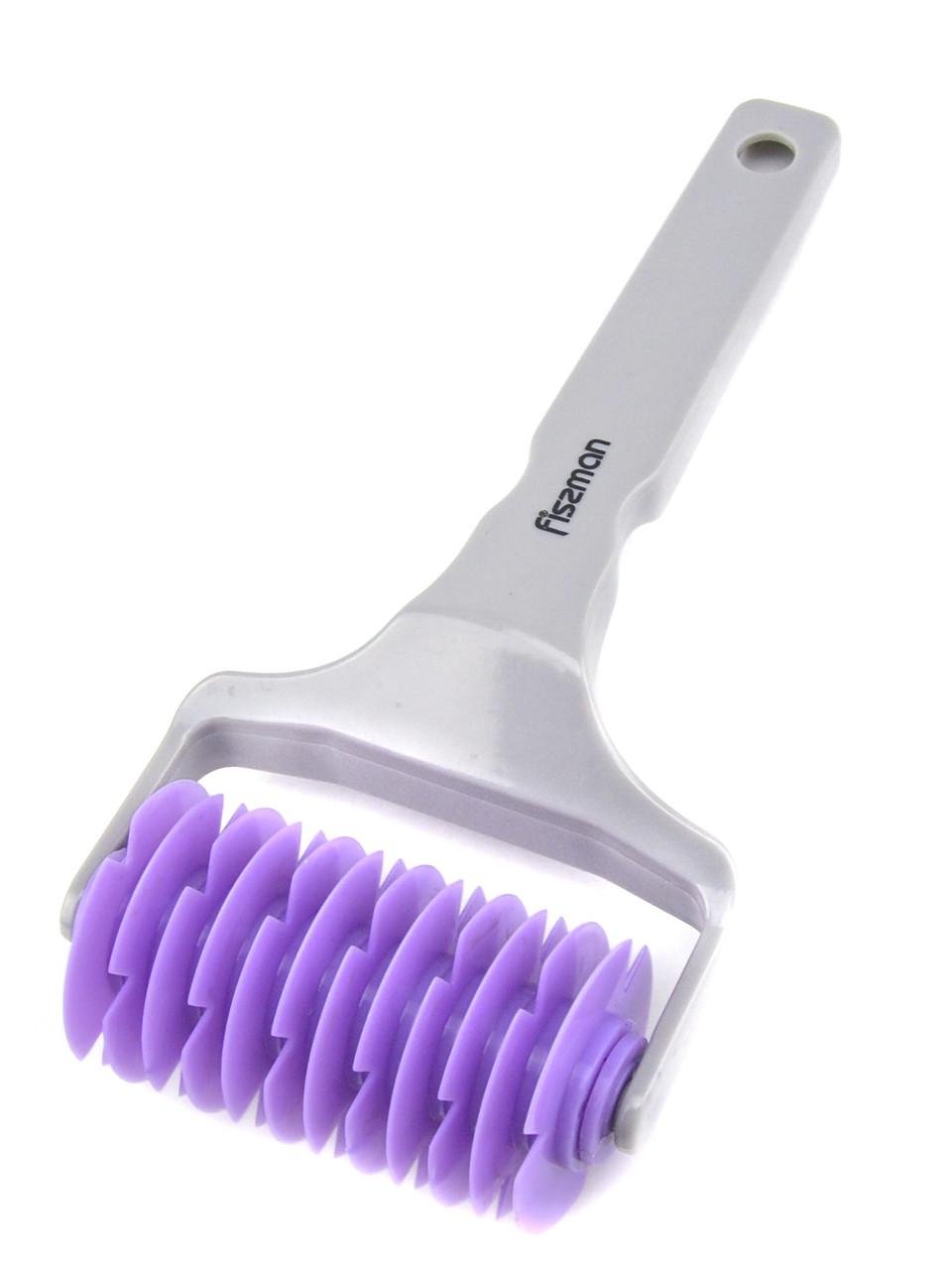 Резак пластиковый Fissman 20x10x5 см для фигурной нарезки теста Сиреневый (8572.1)