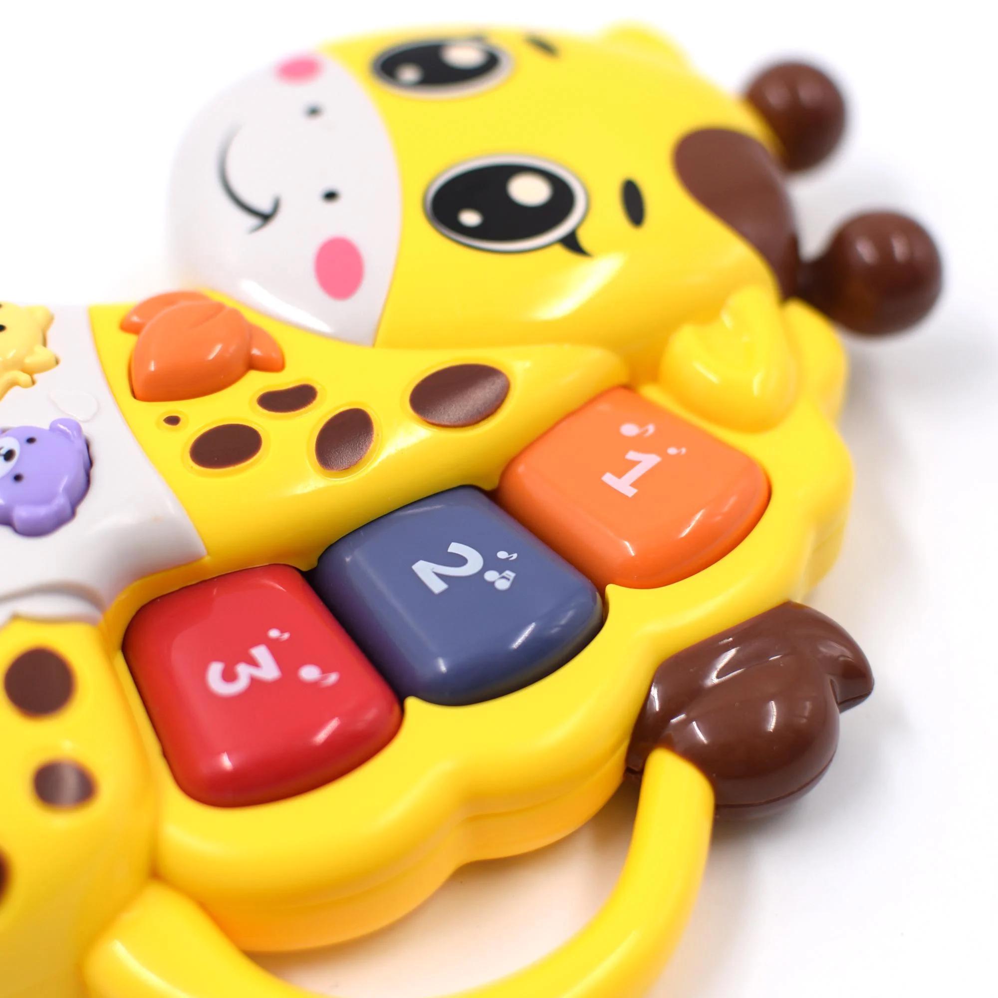 Дитяче піаніно TK Group Жираф Жовтий (111534) - фото 4 Дитяче піаніно TK Group Жираф Жовтий (111534) - фото 4