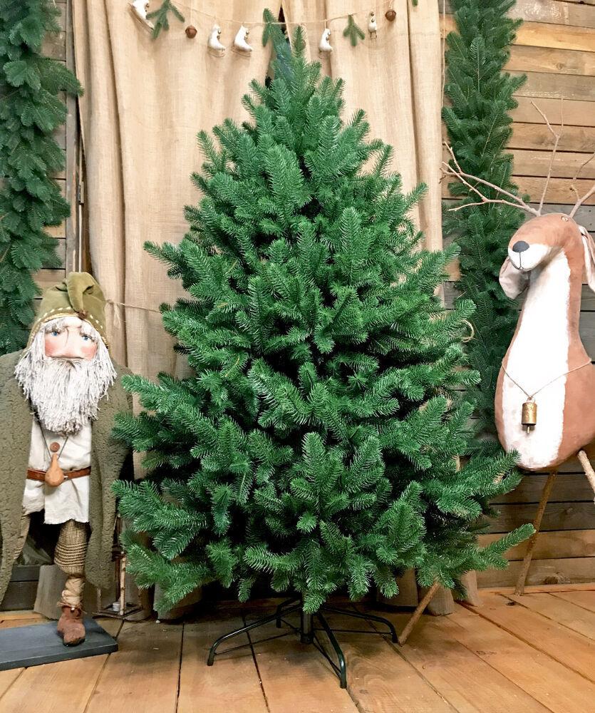 Ялинка лита Super Lux пишна лита 160 см Зелений (110S/160/G) - фото 1 Ялинка лита Super Lux пишна лита 160 см Зелений (110S/160/G) - фото 1