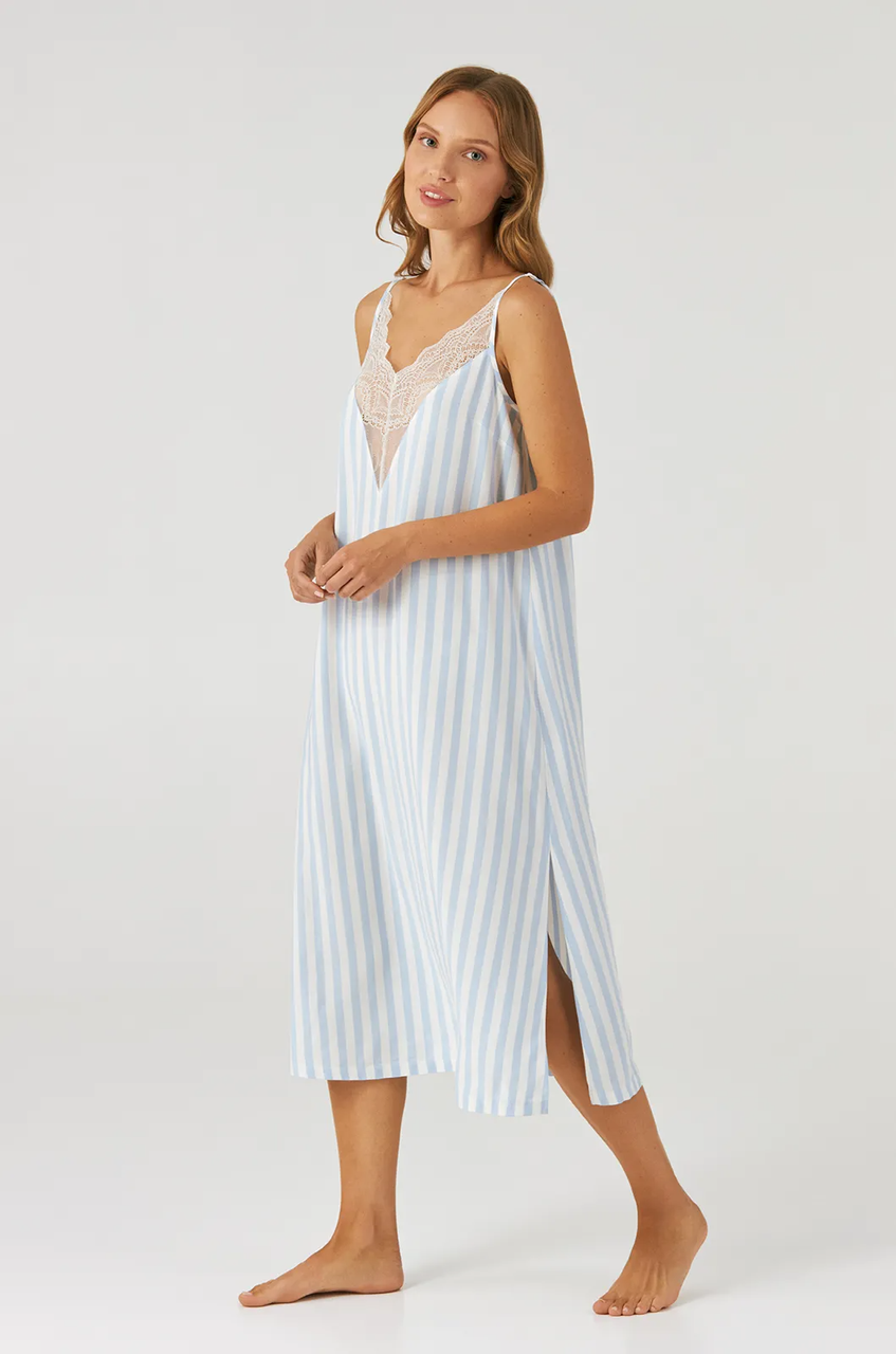 Ночная женская рубашка Ellen 128/01/02 LIGHTNESS M Голубой (128/01/02MBlue)