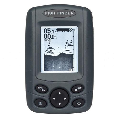 Эхолот для рыбалки Phiradar FF168A проводной 2-х луч обзор 20/60° локация 70 м ч/б - фото 6