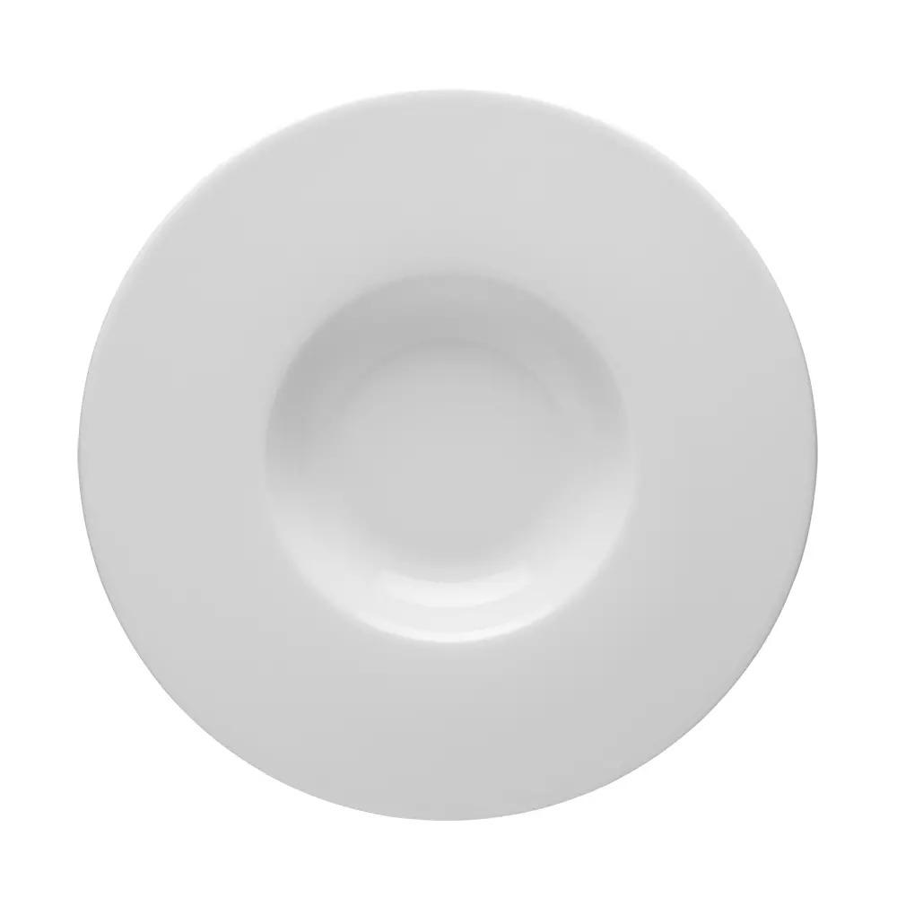 Тарелка для пасты Lubiana Wersal 2249 фарфоровая 27 см Белый (L2249)