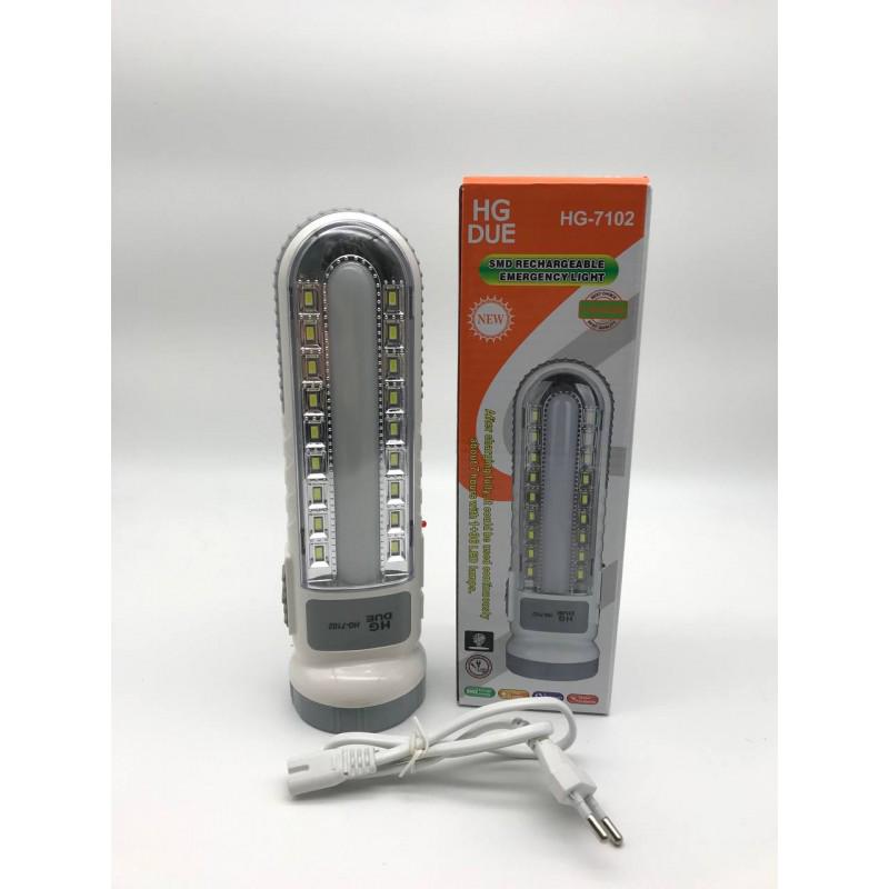 Фонарь-лампа аккумуляторная LED HG-7102