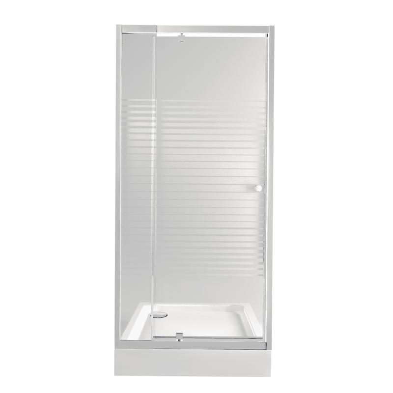 Душевая дверь Q-tap Pisces WHI208-9.CP5 с поддоном Unisquare 308815 Душевая дверь Q-tap Pisces WHI208-9.CP5 с поддоном Unisquare 308815