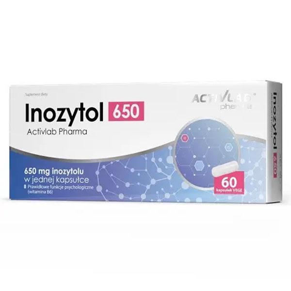 Витамин B для спорта Activlab Pharma Inozytol 650 мг 60 капс. (000025193)