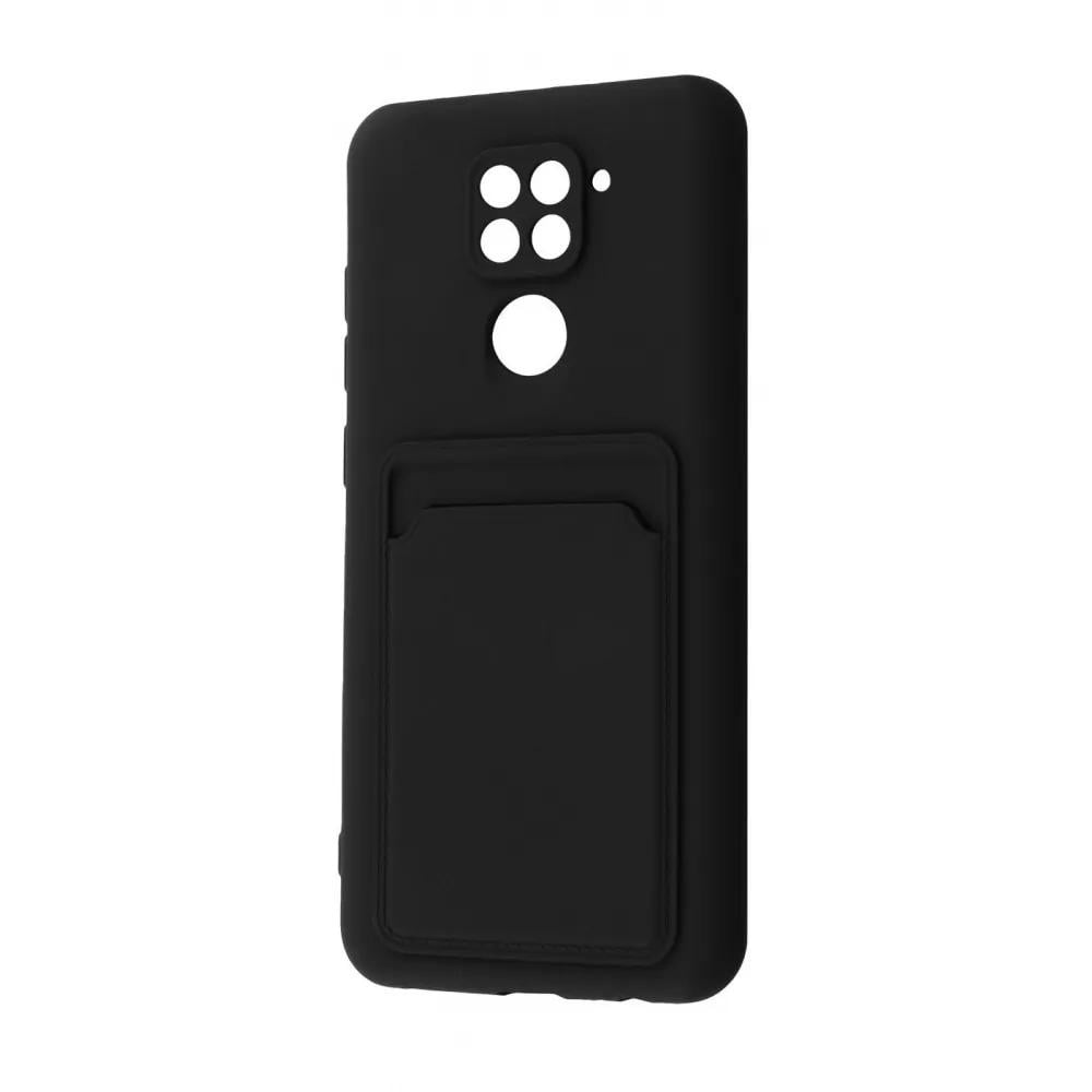 Чехол-накладка для телефона WAVE Colorful Pocket Xiaomi Redmi Note 9 Black