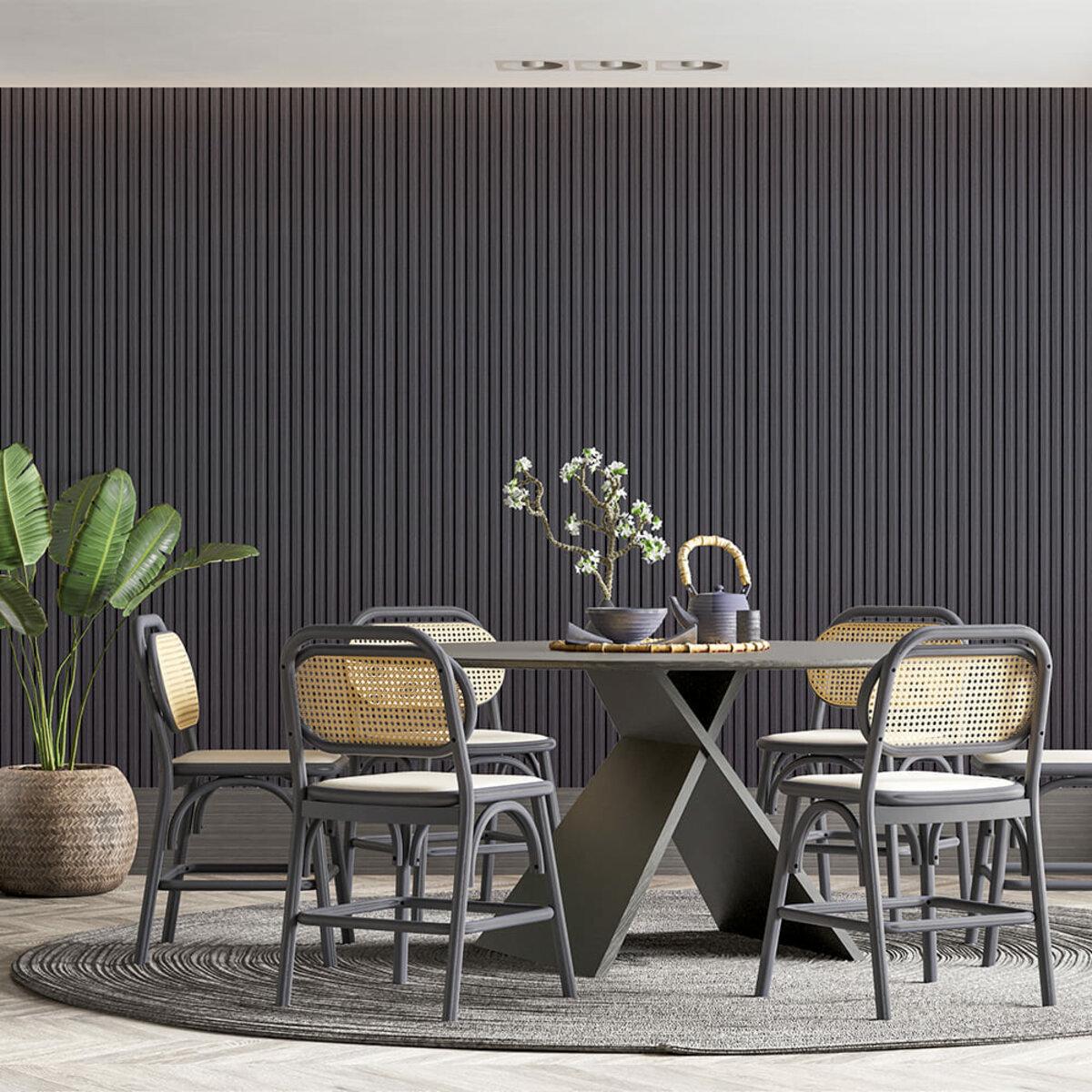 Рейка стеновая декоративная WPC D 3000x150x9 мм Графит (SW-00001871) - фото 7 Рейка стеновая декоративная WPC D 3000x150x9 мм Графит (SW-00001871) - фото 7