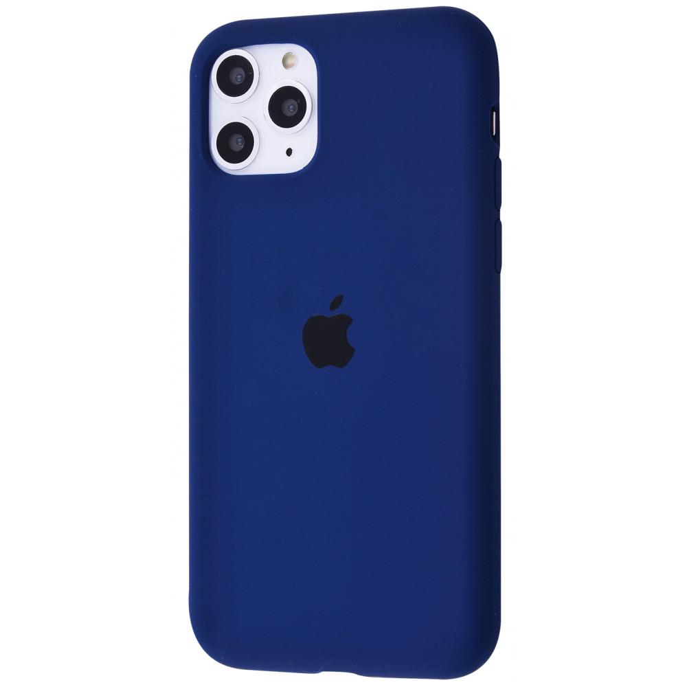 Чохол PRC Silicone Case Full Cover для iPhone 11 Pro Deep navy