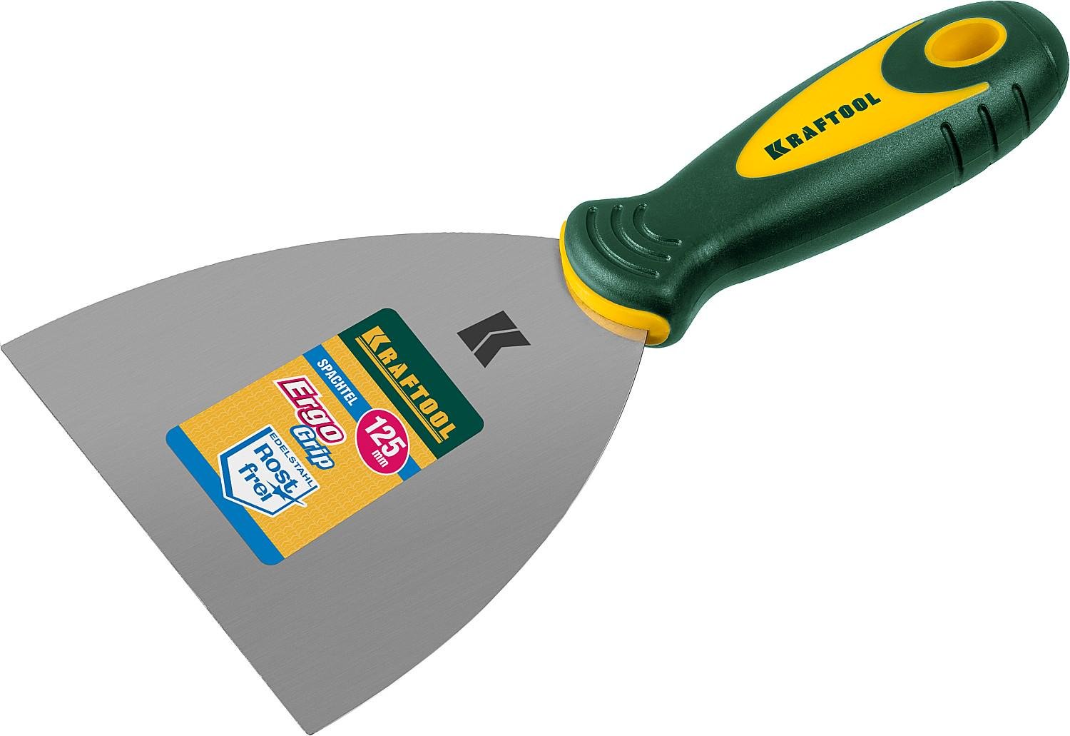 Шпатель KRAFTOOL с 2-компонентой ручкой 125 мм (10035-125)