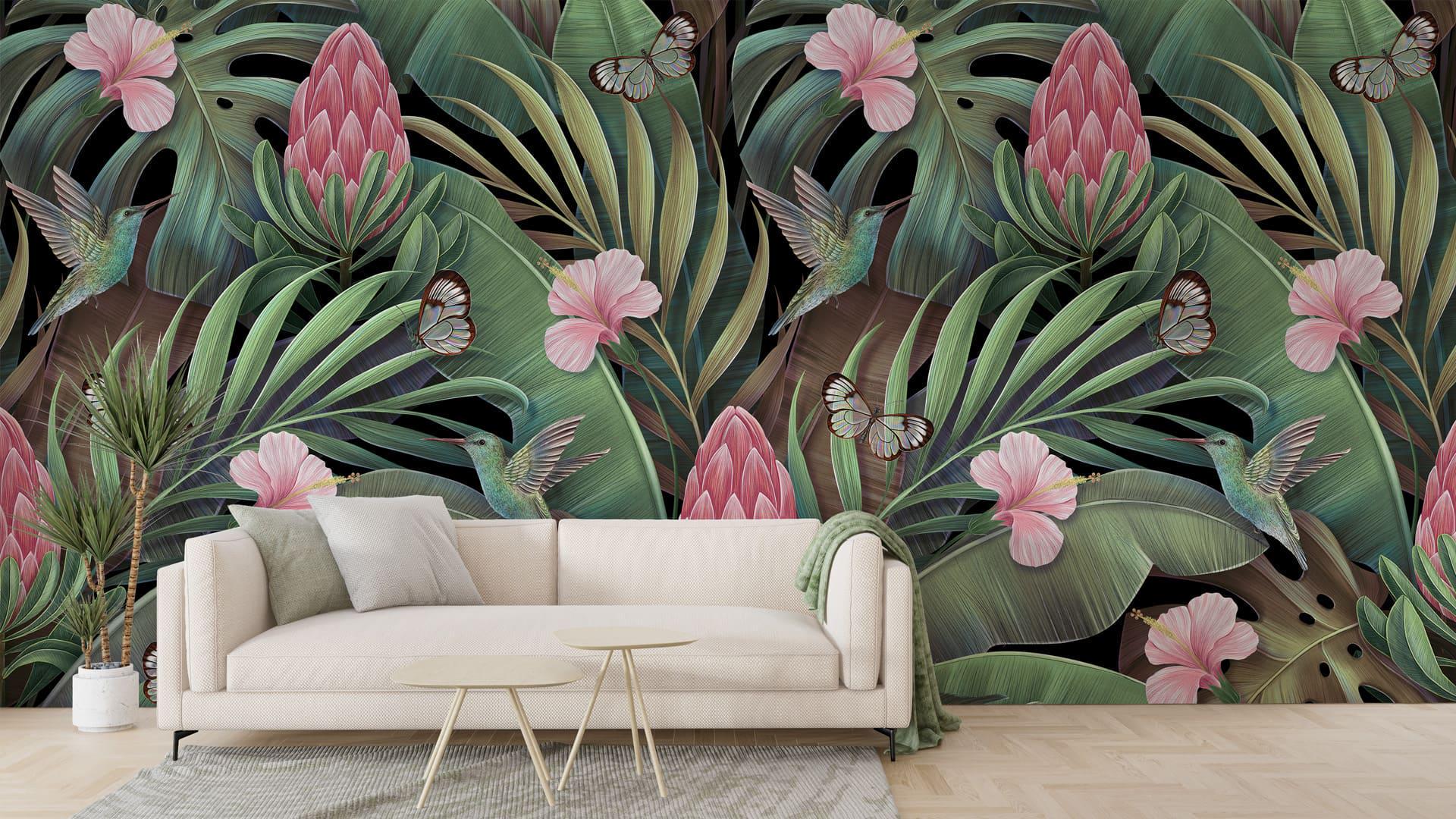 Фотообои флизелиновые Styleo Print-walls Тропическая серенада 0792 300х200 см (Pw-0792)