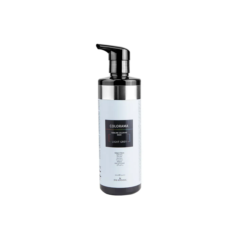 Маска тонуюча світло-сіра для волосся KLERAL System Colorama Sublime Coloring Mask 500 мл Light Grey